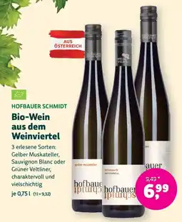 Denn's Biomarkt Hofbauer Schmidt Bio-Wein Angebot