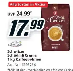 Media Markt Schwiizer Schüümli Crema Angebot