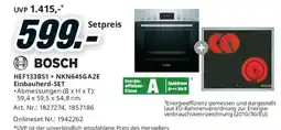 Media Markt BOSCH Einbauherd-SET Angebot