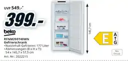 Media Markt Gefrierschrank beko Angebot