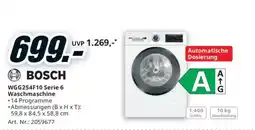 Media Markt BOSCH WGG254F10 Serie 6 Waschmaschine Angebot