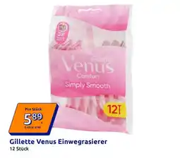 Action Gillette Venus Einwegrasierer Angebot