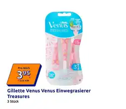 Action Gillette Venus Venus Einwegrasierer Treasures Angebot