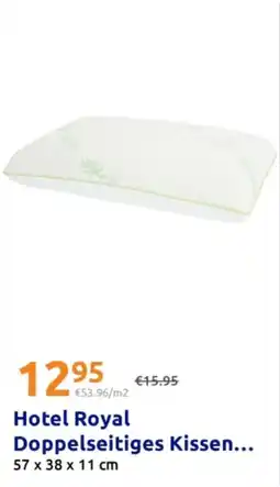 Action Hotel Royal Doppelseitiges Kissen Angebot