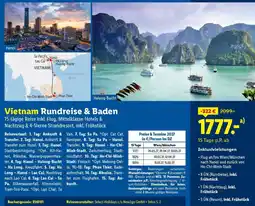 Lidl Reisen Vietnam Rundreise & Baden Angebot