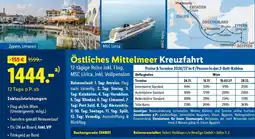 Lidl Reisen Östliches Mittelmeer Kreuzfahrt Angebot