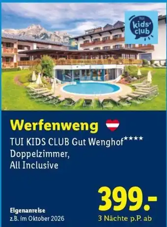 TUI KIDS CLUB Gut Wenghof