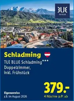 Lidl Reisen TUI BLUE Schlading Angebot