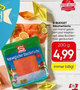 Spar S-Budget Norwegischer Räucherlachs Angebot