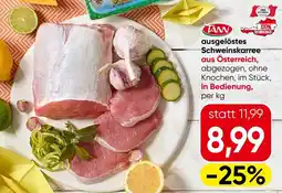 Spar TANN ausgelöstes Schweinskarree Angebot