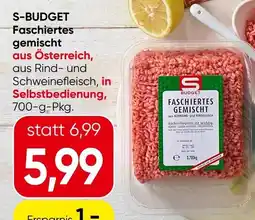 Spar S-Budget Faschiertes gemischt Angebot