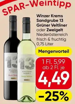 Spar Winzer Krems Sandgrube 13 Angebot