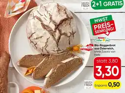 Spar Bio-Roggenbrot aus Österreich Angebot