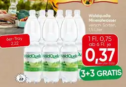 Spar WaldQuelle Mineralwasser Angebot