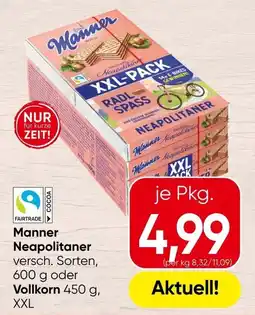 Spar Manner Neapolitaner Angebot