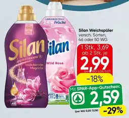 Spar Silan Weichspüler Angebot