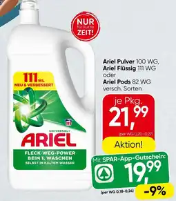 Spar Ariel Angebot