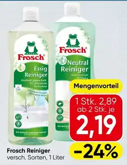 Spar Frosch Reiniger Angebot