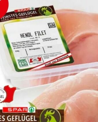 SPAR Gourmet Feinstes Geflügel Hendlfilet Angebot