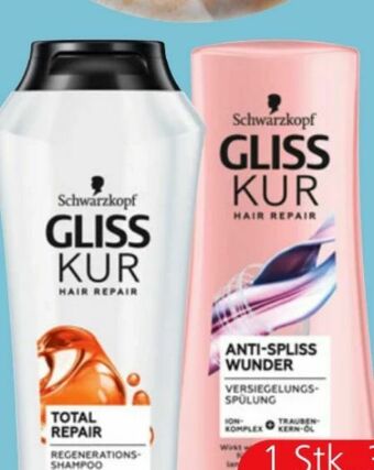 Eurospar Gliss Kur Shampoo Angebot