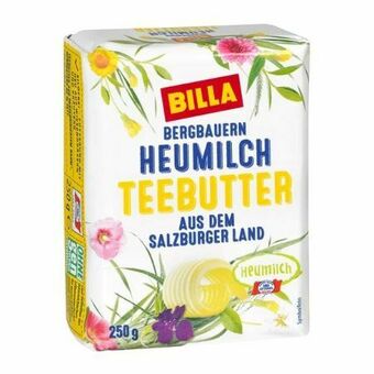 Billa Bergbauern Heumilch Teebutter Angebot