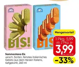 Eurospar Sammontana Eis Angebot