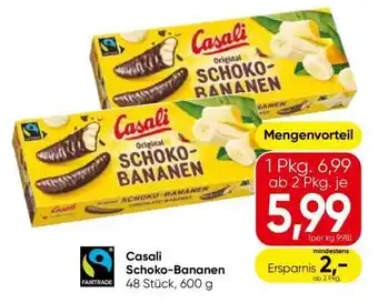 Eurospar Casali Schoko-bananen Angebot
