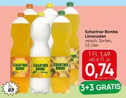Eurospar Schartner Bombe Limonaden Angebot