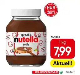 Eurospar Nutella Angebot
