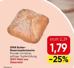 Eurospar SPAR Butter-Riesentopfenasche Angebot