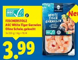 Lidl Fischerstolz asc white tiger garnelen Angebot