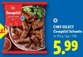 Lidl Chef select ćevapčići schwein Angebot