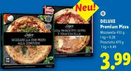 Lidl Deluxe premium pizza Angebot