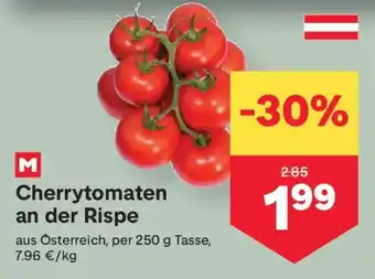 MPreis Cherrytomaten an der Rispe Angebot
