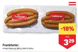 MPreis Frankfurter Angebot
