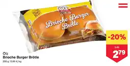 MPreis Brioche Burger Brötle Angebot