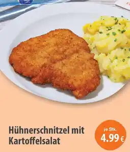 MPreis Hühnerschnitzel mit Kartoffelsalat Angebot