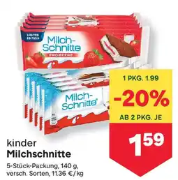 MPreis Kinder milchschnitte Angebot