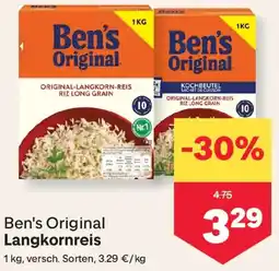 MPreis Ben's Original Langkornreis Angebot
