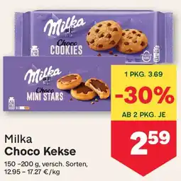 MPreis Milka Choco Kekse Angebot