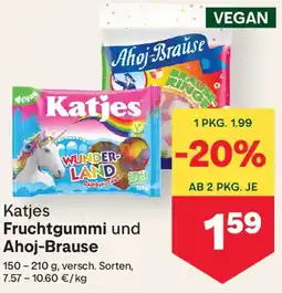 MPreis Katjes Fruchtgummi und Ahoj-Brause Angebot