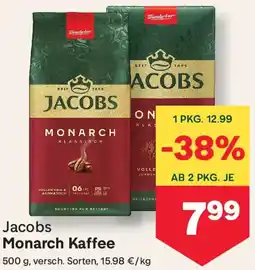 MPreis Jacobs Monarch Kaffee Angebot