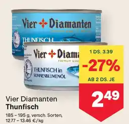 MPreis Vier Diamanten Thunfisch Angebot
