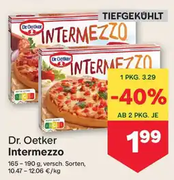 MPreis Dr. Oetker Intermezzo Angebot