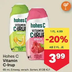 MPreis Hohes C Vitamin C-Irup Angebot