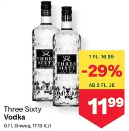 MPreis Three Sixty Vodka Angebot