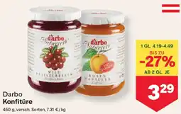 MPreis Darbo Konfitüre Angebot