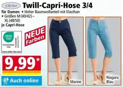 Norma Twill-Capri-Hose 3/4 Angebot