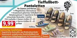Norma Tieffußbett- Pantoletten Angebot