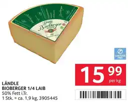 Transgourmet Ländle bioberger 1/4 laib Angebot